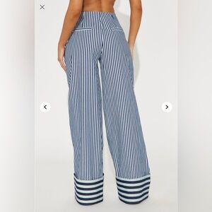 Striped Wide-Leg Women's Pants/ Jameson Striped Pant